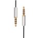 RoGer AU4P1 AUX Аудио кабель / Stereo + Microphone (4pin)