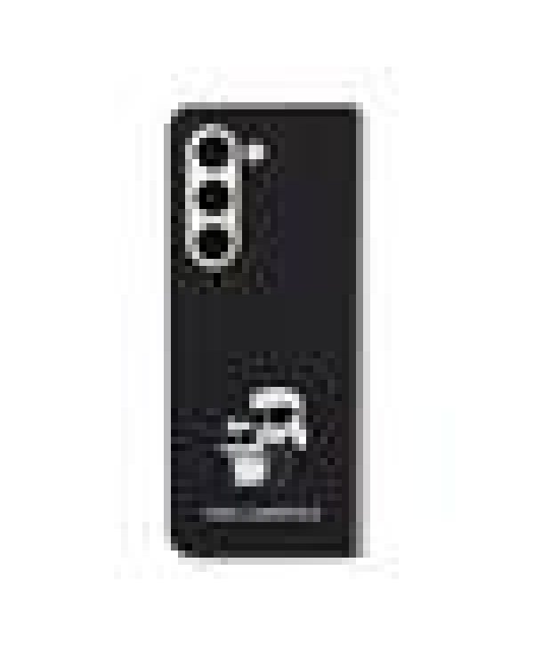Karl Lagerfeld PU Saffiano Karl and Choupette NFT Защитный чехол для Samsung Galaxy Z Fold5 / чёрный