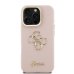 Guess PU Grained 4G Logo Stand Camera Frame Case Чехол для Apple iPhone 16 Pro Max