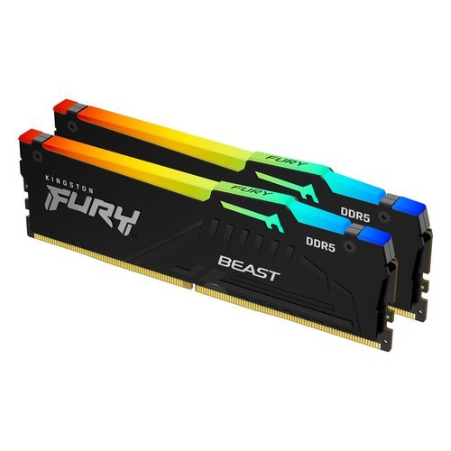Kingston DDR5 16GB 2 x 8GB Dual-Kit Beast RGB Оперативная память