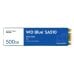 Western Digital Blue Жесткий диск SSD / 500 ГБ / M.2 / SATA3 / 560/ 510 МБ/с