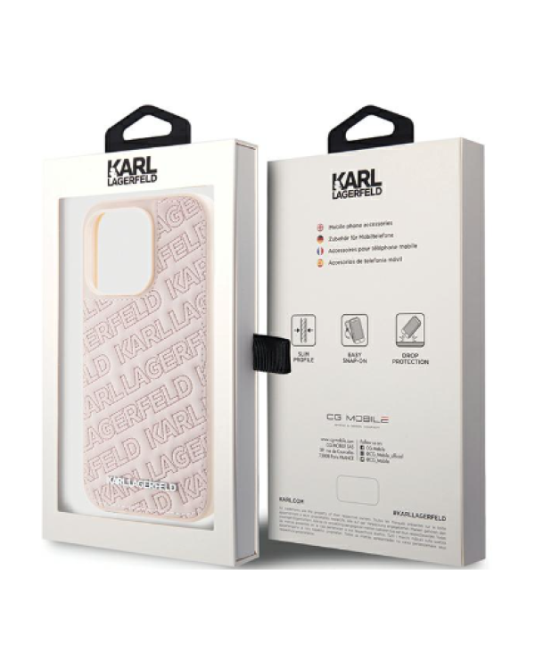 Karl Lagerfeld KLHCP15MPQKPMP Чехол для Apple iPhone 15 Plus / 14 Plus