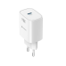 Дополнительное изображение книги «Swissten Edge Сетевое зарядное устройство USB-C GaN 20W White»