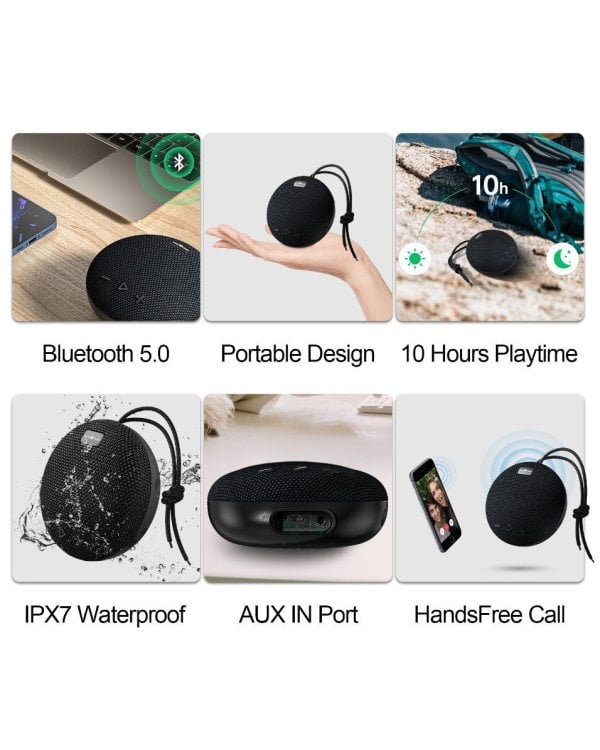 Wise Tiger C200 Беспроводная Bluetooth колонка 5W / IPX7 / TWS / 800mAh