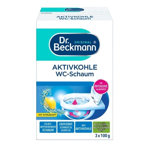 Dr. Beckmann Порошок Для Чистки Туалета 3 x 100g