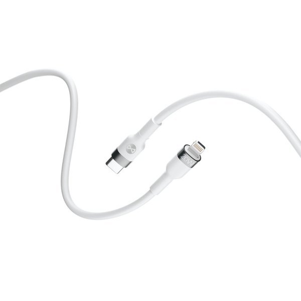 Обложка книги «Forever Flexible Провод USB-C / Lightning / 2m / 20W»