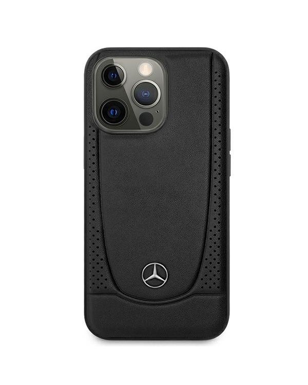 Mercedes Leather Urban Back Case Защитный Чехол для Apple iPhone 15 Pro Max