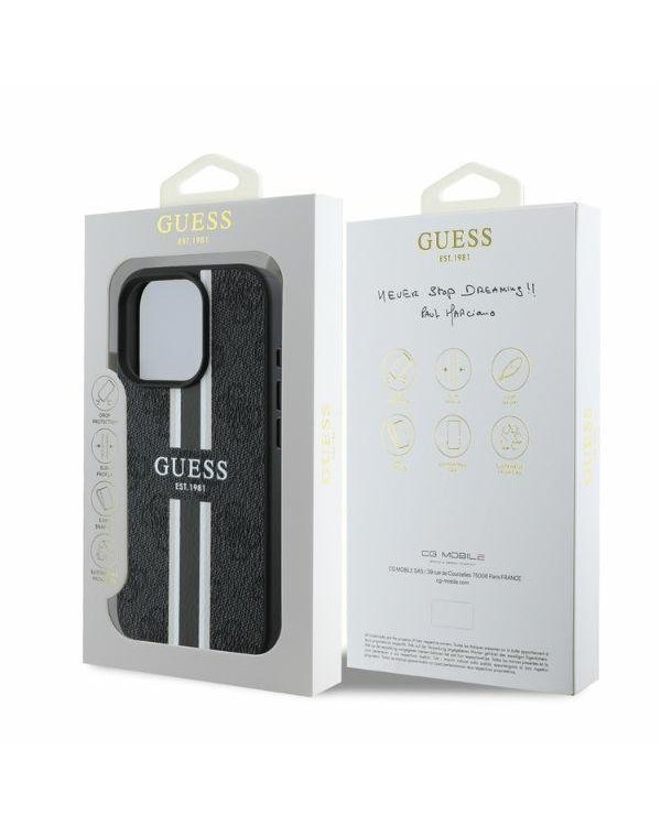 Guess GUHMP16LP4RPSK Чехол для Apple iPhone 16 Pro