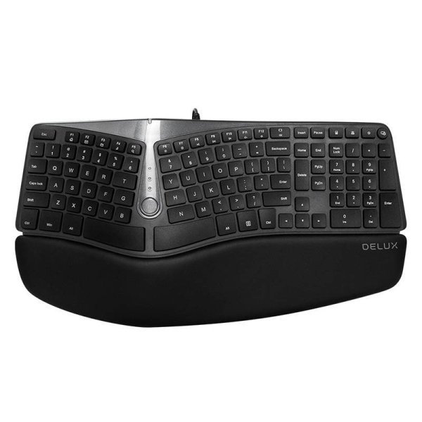 Delux GM901U Ergonomic Беспроводная Клавиатура