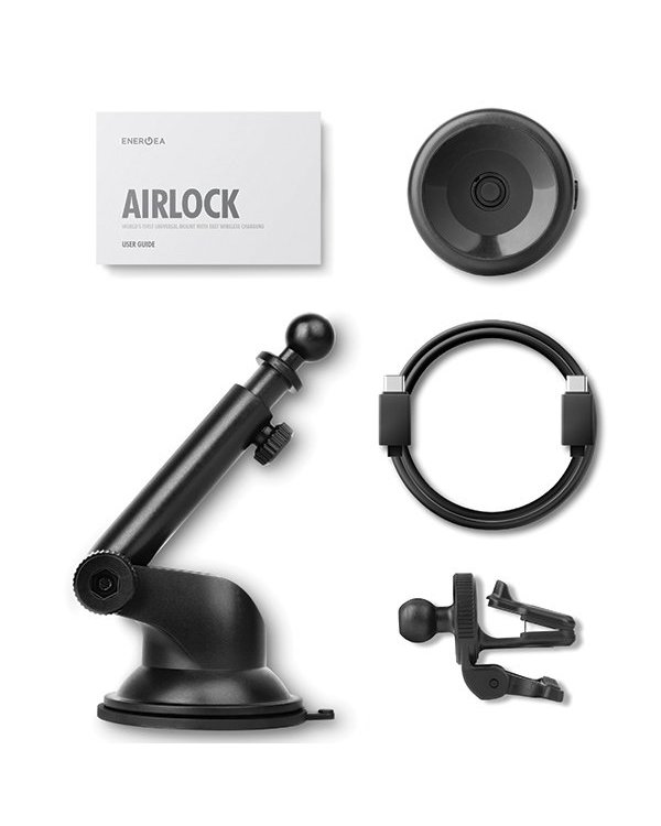 Energea Автомобильное крепление для телефона с быстрой беспроводной зарядкой