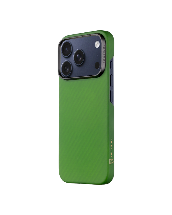 Tactical MagForce Aramid Cover Защитный чехол для Apple iPhone 17 Pro / зелёный Toad