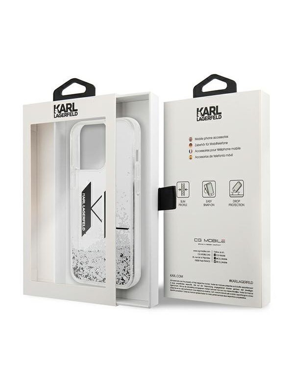 Karl Lagerfeld KLHCP14LLBKLCS Чехол для Apple iPhone 14 Pro