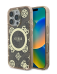 Guess IML Peony On 4G Background MagSafe Защитный Чехол для Apple iPhone 16 Pro