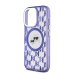 Karl Lagerfeld IML Monogram K&CH Heads MagSafe Case Защитный чехол для iPhone 16 Pro / фиолетовый