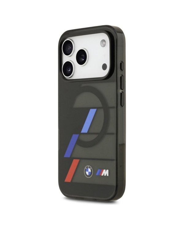 BMW M IML Metal Buttons Tricolor Lines MagSafe Case Защитный Чехол для Apple iPhone 17 Pro