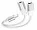 Swissten Textile USB-C / USB-C / Aux 3.5mm Charging Audio Адаптер 0.12m