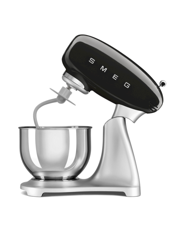 Дополнительное изображение книги «Smeg SMF04BLEU 50’s Style Стационарный миксер 800W 4.8L black»