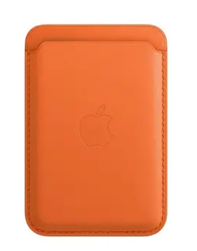 Apple iPhone Кожаный кошелек with MagSafe California Poppy