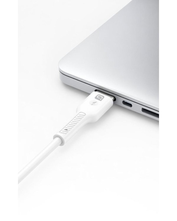 Quik Accessories QK-1012 Soft Silicone 60W Кабель для Зарядки и Передачи данных USB-C to USB-C 1m
