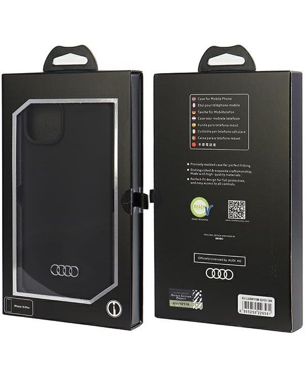 Audi Silicone Back Case Защитный Чехол для Apple iPhone 15 Plus