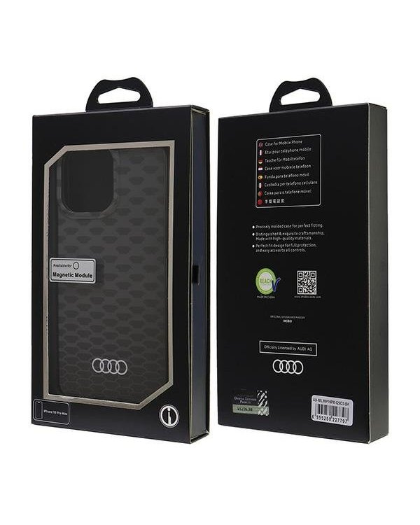 Audi IML Stitching Pattern MagSafe Защитный Чехол для Apple iPhone 16 Pro Max