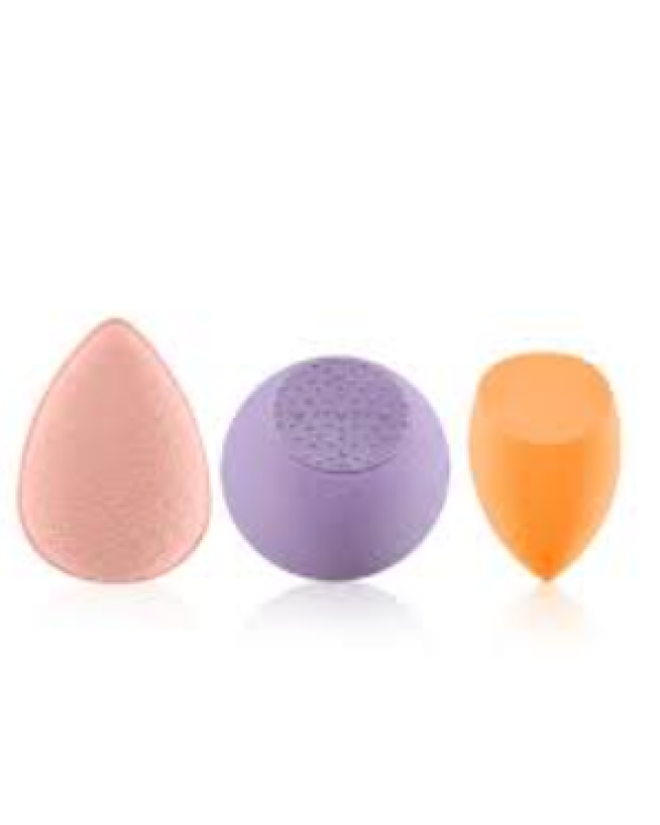 Real Techniques Sponge+ Glow Radiance Complexion Kit Набор губок для макияжа 3 pcs