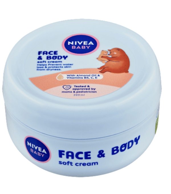 Nivea Baby Face & Body Крем Для Лица и тела 200ml