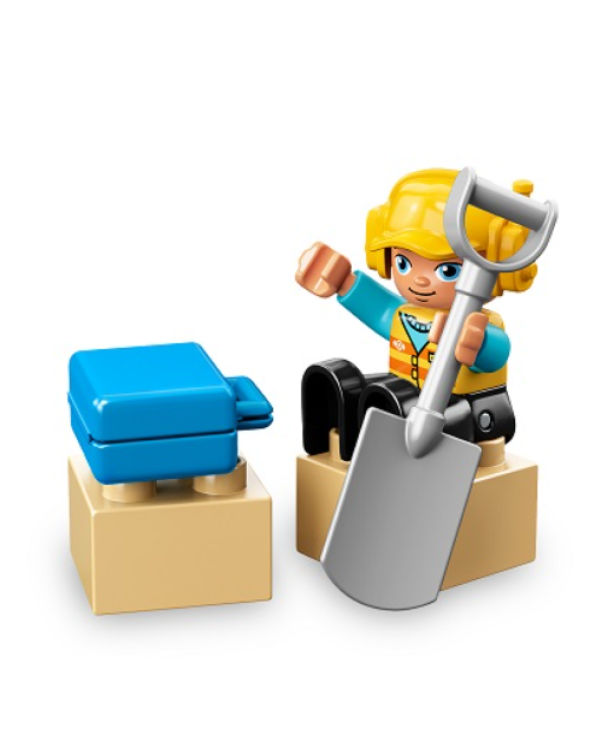 Дополнительное изображение книги «LEGO 10872 Duplo Train Bridge and Tracks Конструктор»