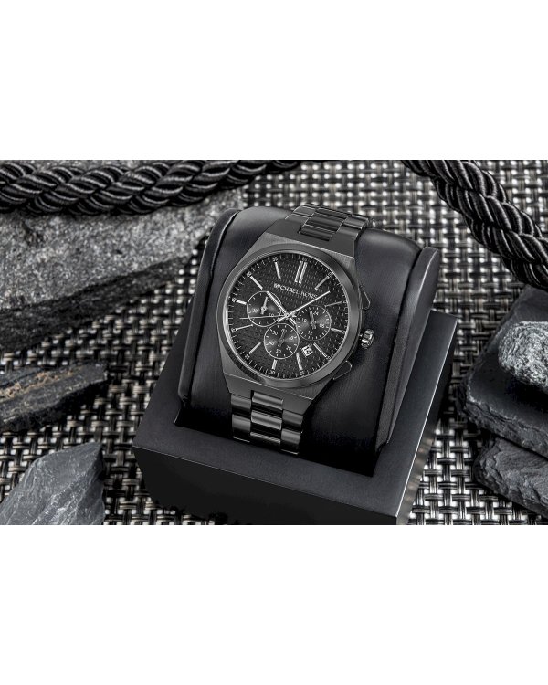 Дополнительное изображение книги «Michael Kors Lennox Мужские Часы Black Stainless Steel Chronograph 40mm»