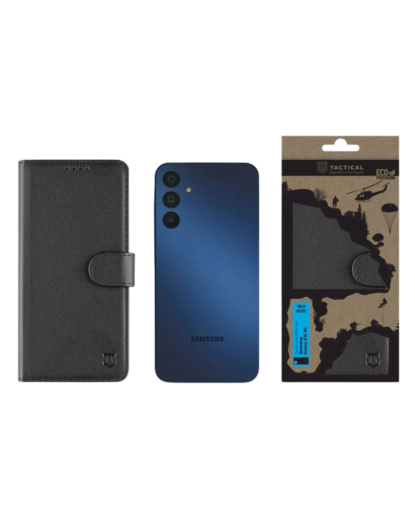 Tactical Field Notes Case Защитный чехол для Samsung Galaxy A15 4G/5G / чёрный