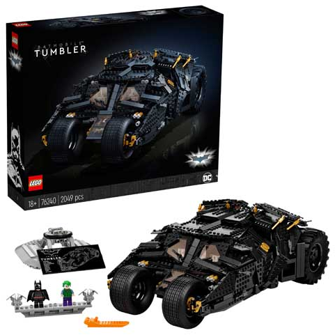 Обложка книги «LEGO 76240 Batmobile Tumbler Конструктор»