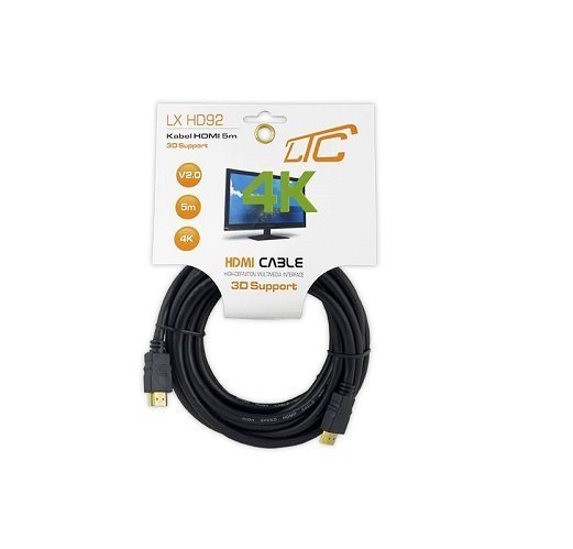 LTC LXHD92 HDMI-HDMI Кабель 5m / 4K / v2.0