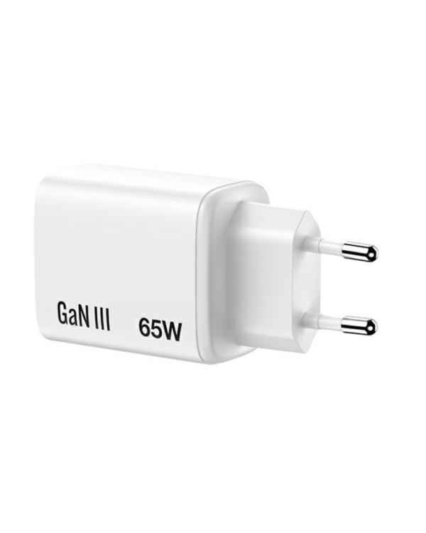 Verbatim Essentials Сетевое зарядное устройство 65W / белый