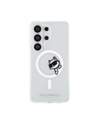 Karl Lagerfeld IML Choupette Peekaboo Logo Magnetic Case Чехол для Samsung Galaxy S26 Ultra