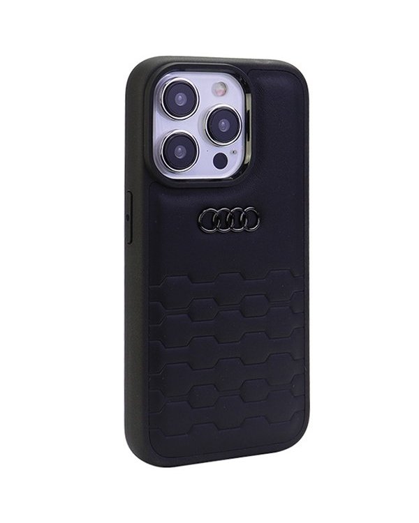 Audi GT Synthetic Leather Back Case Защитный Чехол для Apple iPhone 15 Pro