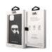 Karl Lagerfeld PU Saffiano Karl Head Case Защитный чехол для iPhone 14 Plus / чёрный