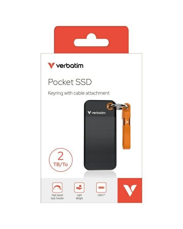 Verbatim 32197 Pocket Внешний SSD-Hакопитель 2TB