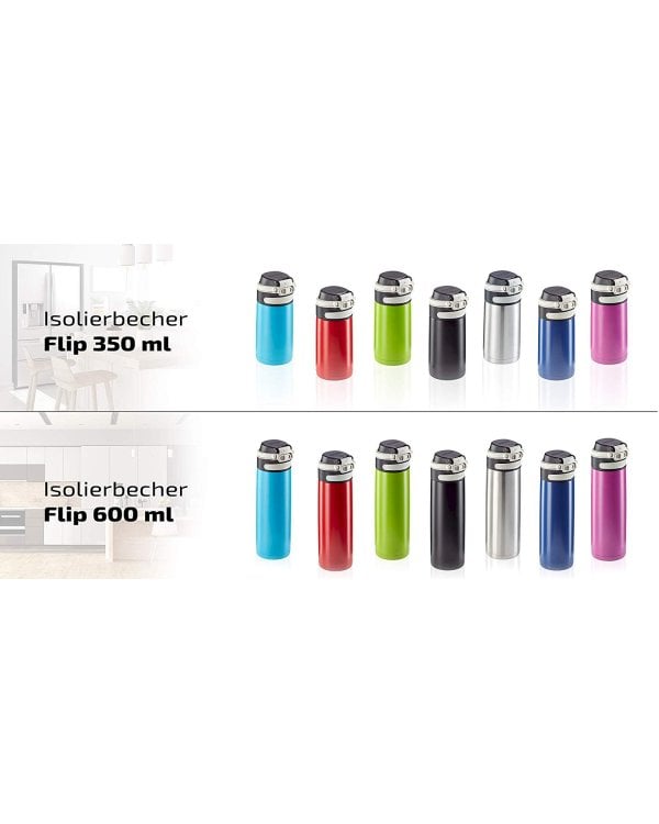 Leifheit Flip Термокружка 350ml Dark Blue