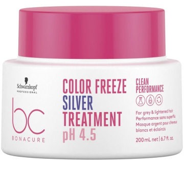 Schwarzkopf Professional BC Bonacure Color Freeze Silver Маска для волос 200ml