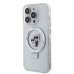 Karl Lagerfeld Ringstand Karl and Choupette MagSafe Case Защитный чехол для iPhone 15 Pro Max / белый