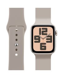 OBAL:ME Silicone Strap Силиконовый ремешок для Apple Watch 38-41mm S-M / бежевый