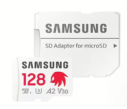 Samsung Pro Plus Sonic The Hedgehog MicroSDXC Карта Памяти 128GB