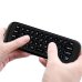RoGer M8 Universal Remote control Универсальный пульт дистанционного управления с беспроводной клавиатурой для TV 2.4G USB-ресивер TV W1 черный