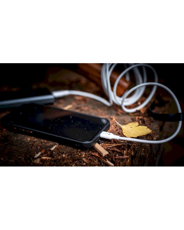 Tactical Stitch Thread USB-A/Lightning Кабель 1m / белый