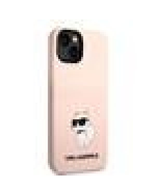 Karl Lagerfeld Liquid Silicone Choupette NFT Защитный чехол для iPhone 14 Plus / розовый