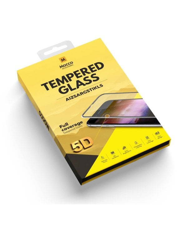 Mocco Full Glue 5D Signature Edition Tempered Glass Защитное стекло для Samsung G975 Galaxy S10 Plus Черное