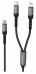 Swissten Textile 2in1 USB-C / Lighting Кабель 100W 1.5m