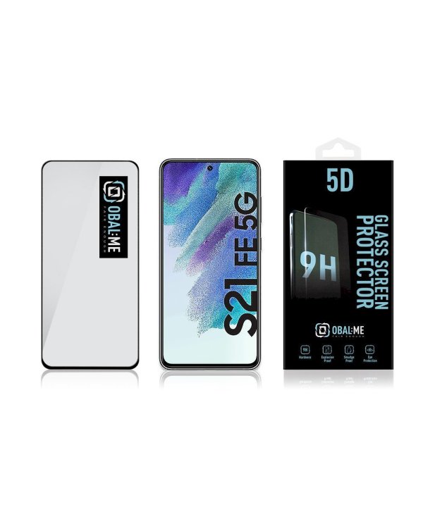 OBAL:ME 5D Glass Screen Protector Защитное стекло для Samsung Galaxy S21 FE 5G / чёрный