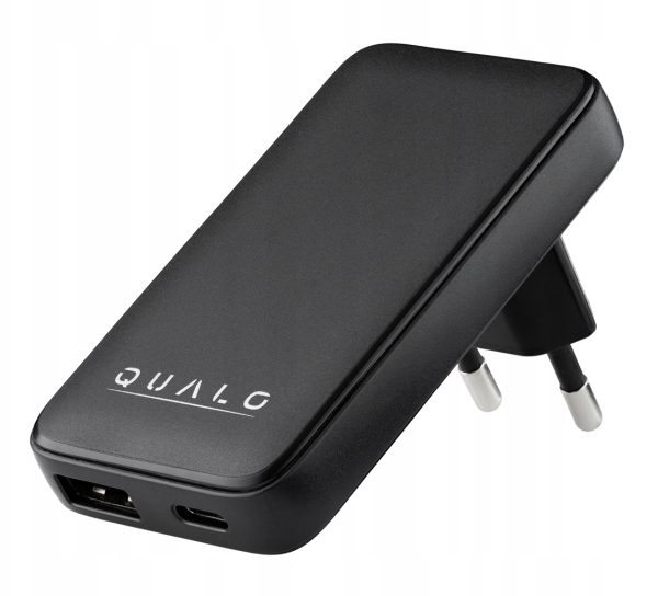 Qualo QLS-GN-US-AC-45-01 GaN Ultra Slim Зарядное устройство USB-C / 45W