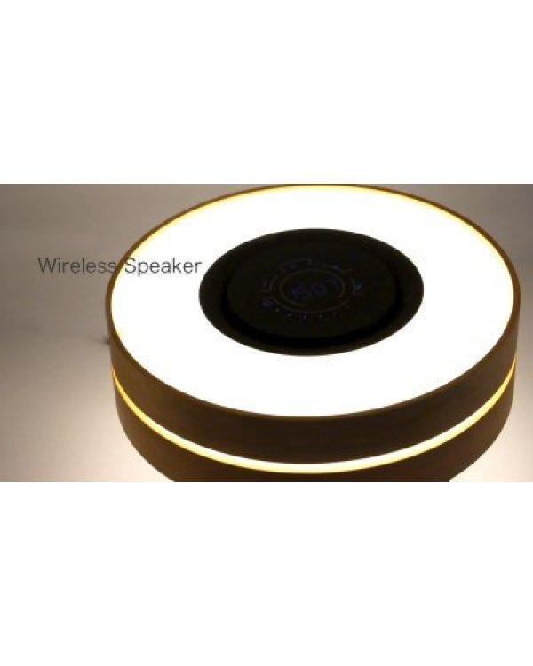 Promate Mirth 3in1 / лампа-ночник / Bluetooth колонка 10W / Qi беспроводная зарядка / LED часы